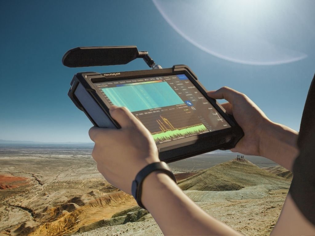 analyseur analyseur et antenne milieu arride